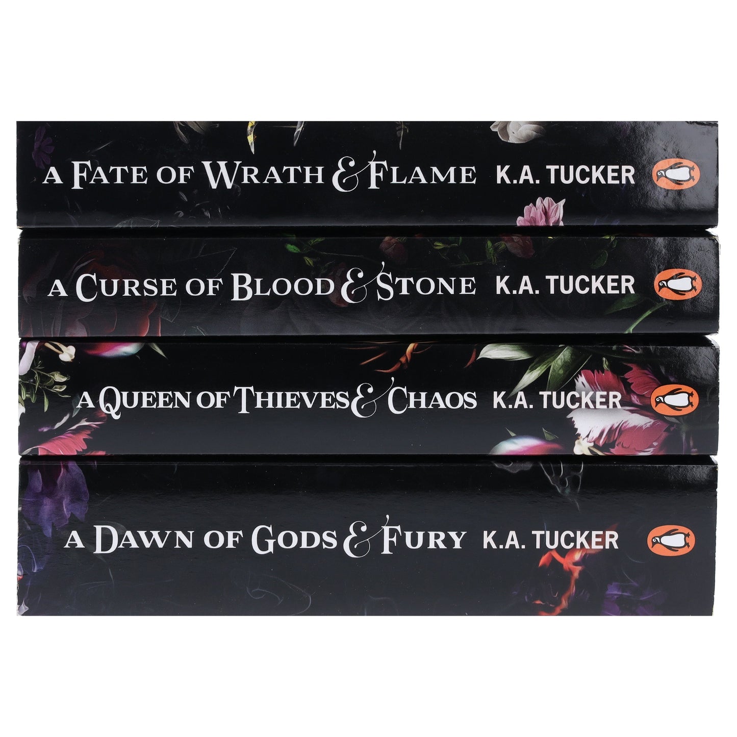 Fate & Flame Series by K.A. Tucker 4 Books Collection Set - Fiction - Paperback