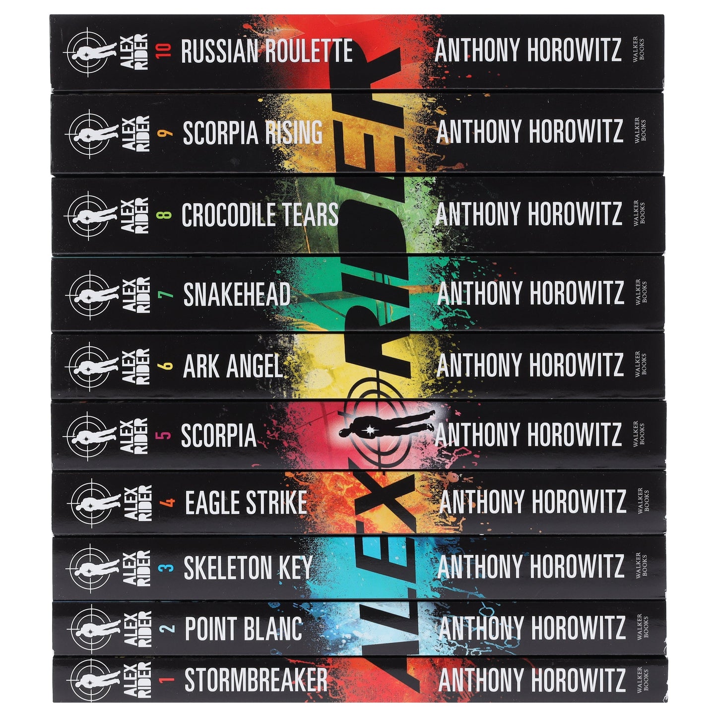 Alex Rider by Anthony Horowitz 10 Books Box Set Collection - Spy Fiction - Paperback