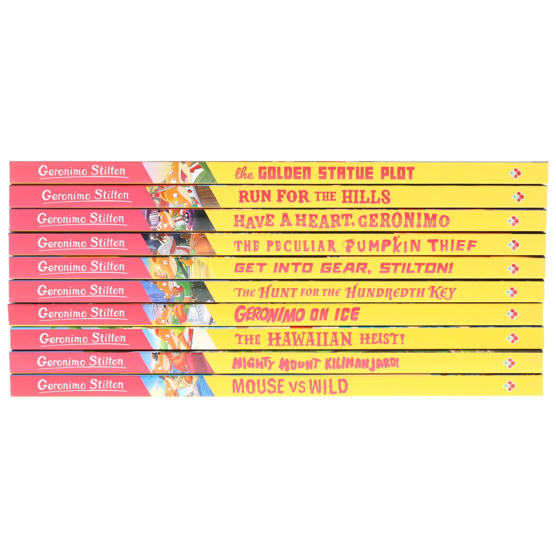 Geronimo Stilton The Illustrated 10 Book Collection (Series 7) Box Set - Ages 5-8 - Paperback 5-7 Sweet Cherry Publishing