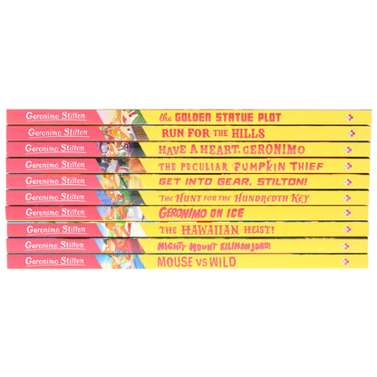 Geronimo Stilton The Illustrated 10 Book Collection (Series 7) Box Set - Ages 5-8 - Paperback 5-7 Sweet Cherry Publishing