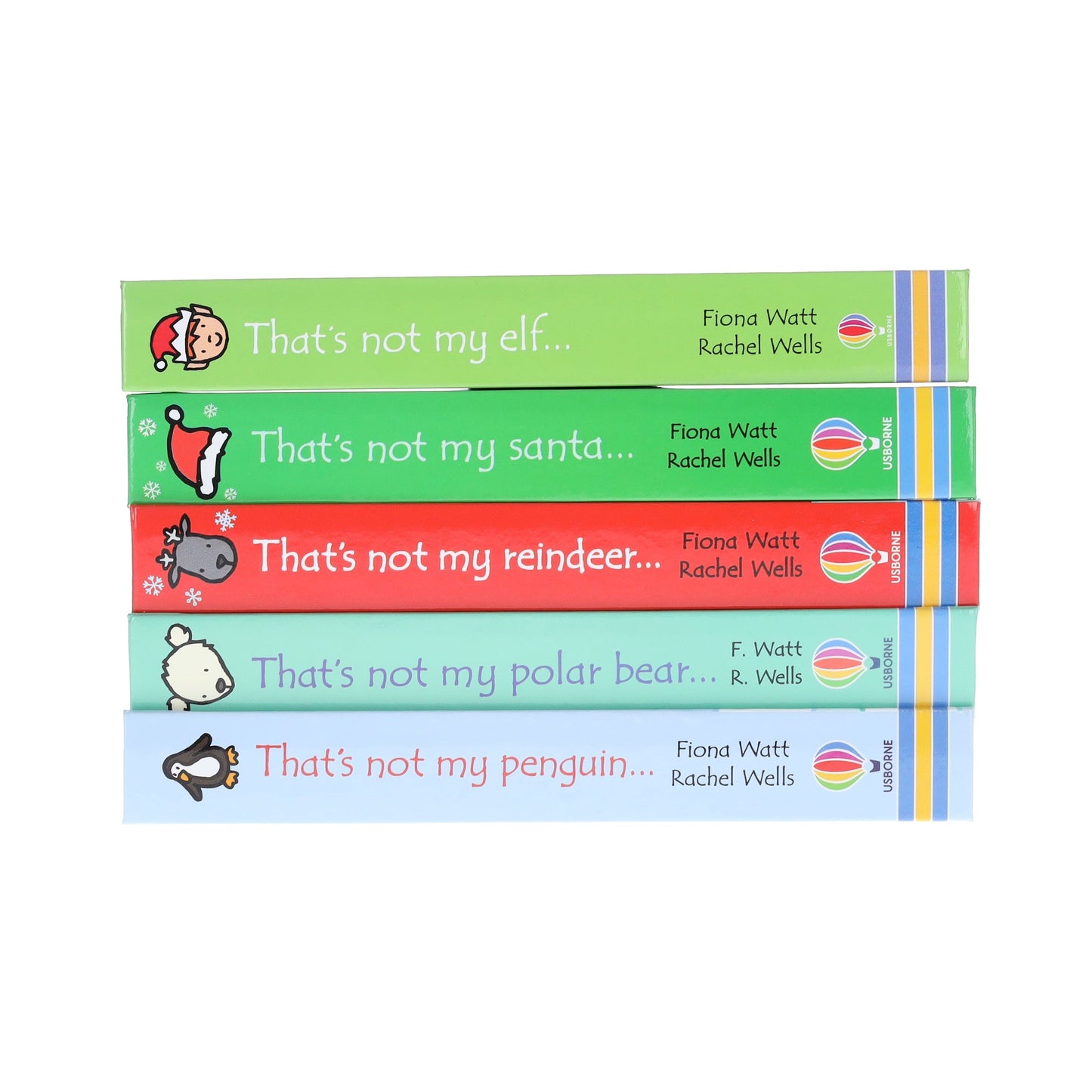 That's not my... Christmas by Fiona Watt & Rachel Wells 5 Books Collection Set - Ages 0-5 - Board Book