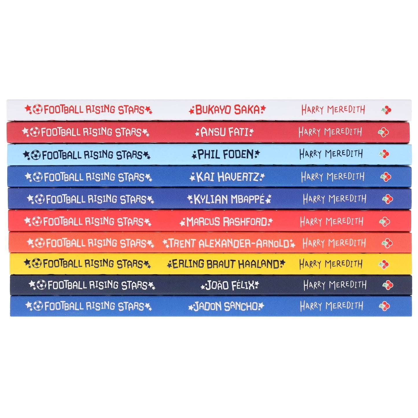 Football Rising Stars Series 1 by Harry Meredith 10 Books Collection Box Set - Ages 7-9 - Paperback