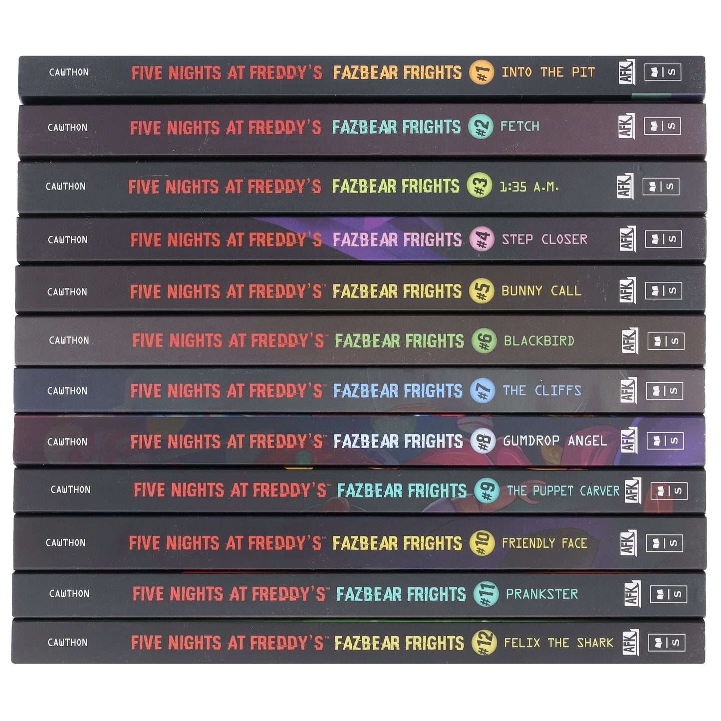 Five Nights at Freddy's Fazbear Frights By Scott Cawthon 12 Books Box Set - Age 12+ - Paperback