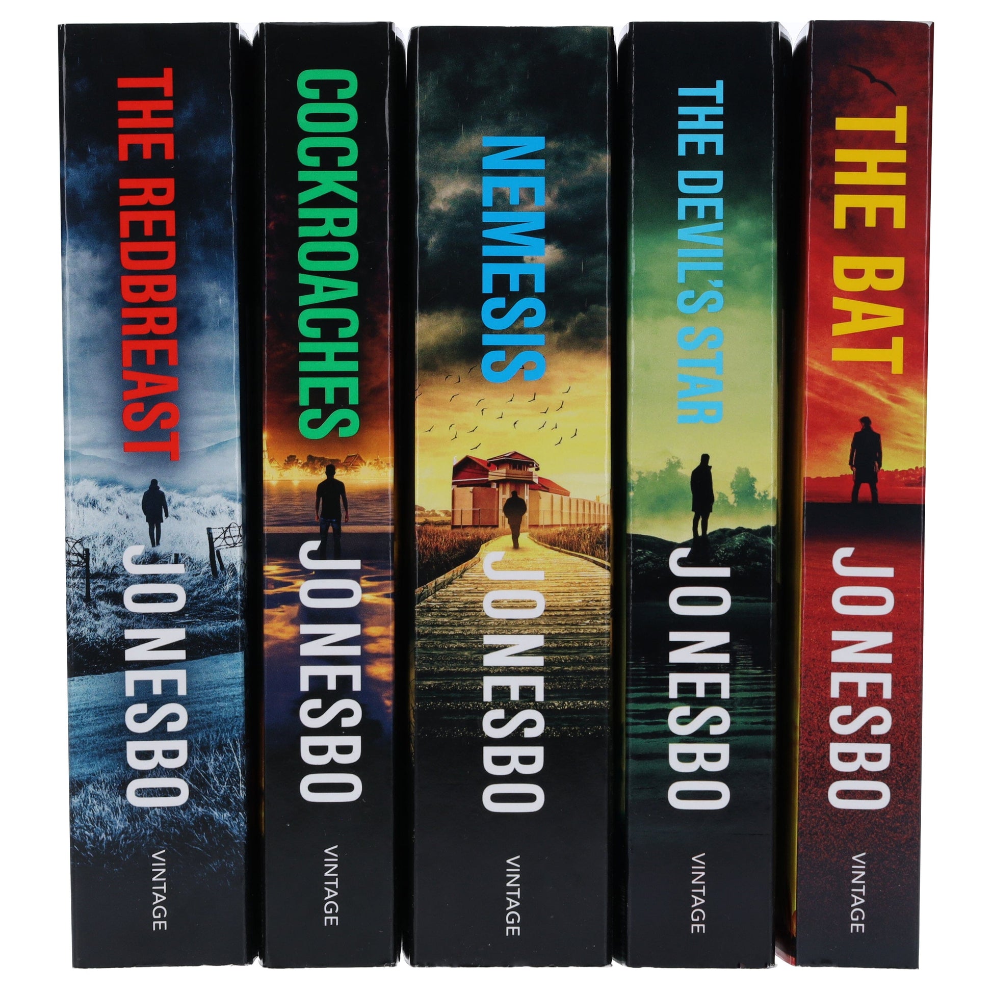 Harry Hole Series (Book 1-5) By Jo Nesbo: 5 Books Collection Set - Fiction - Paperback Fiction Penguin