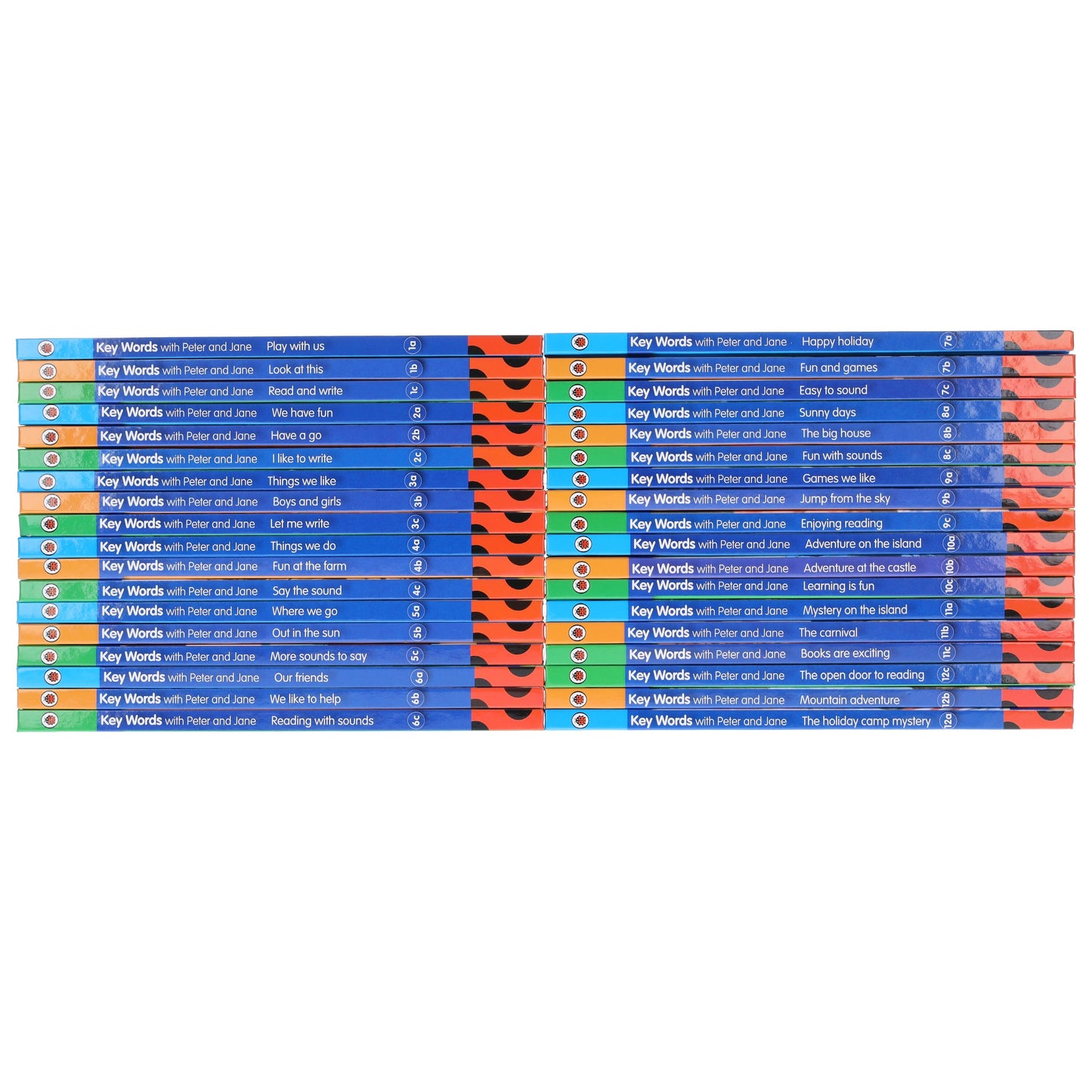 Ladybird Key Words with Peter and Jane 36 Books Collection Box Set - Ages 5-7 - Hardback