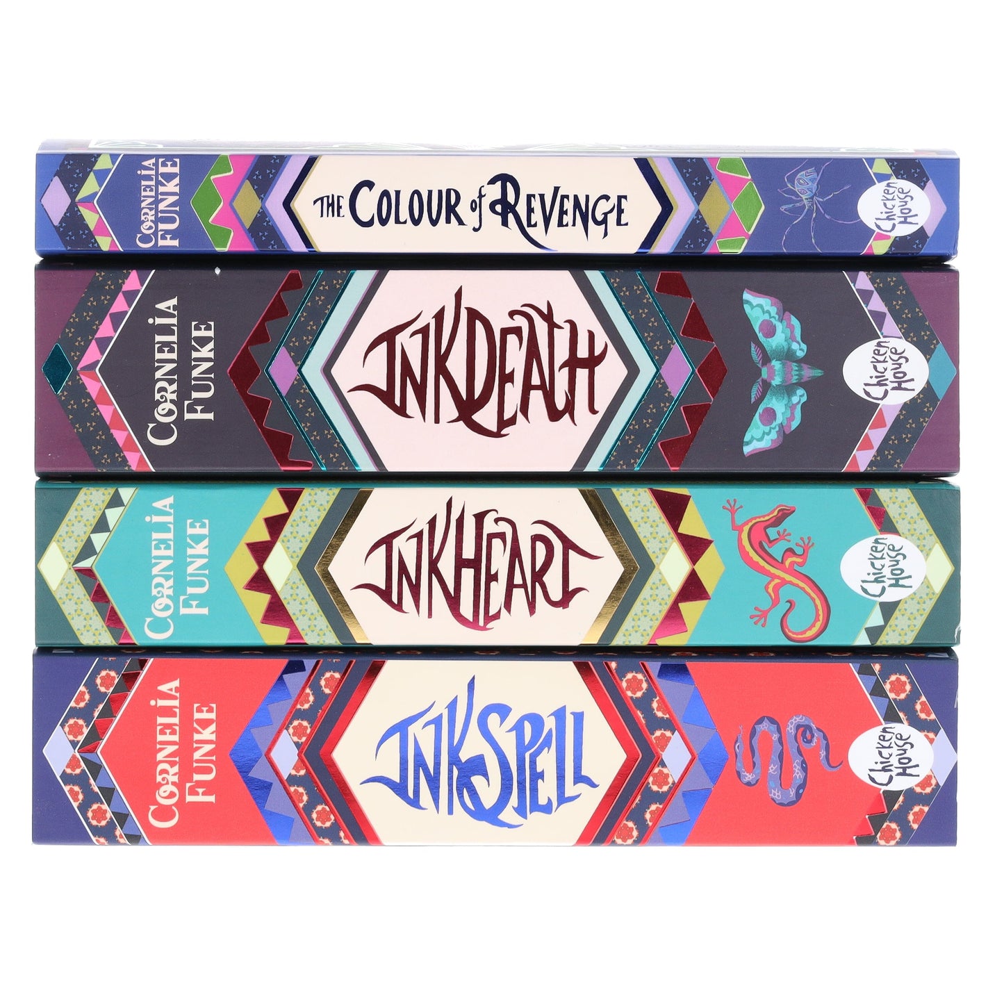 Inkworld Series By Cornelia Funke (Inkheart) 4 Books Collection Set - Ages 8-14 - Paperback