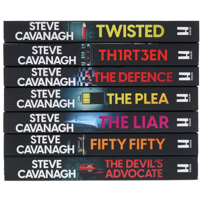 Eddie Flynn Series By Steve Cavanagh 7 Books Collection Set - Fiction - Paperback Fiction Hachette