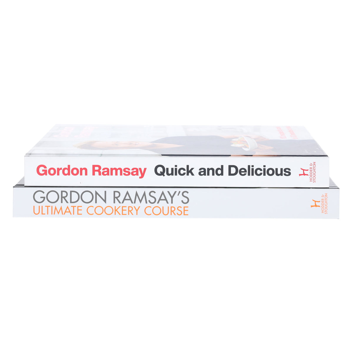 Gordon Ramsay's Cookbook Collection (Quick & Delicious and Ultimate Cookery Course) 2 Books Set - Non Fiction - Hardback