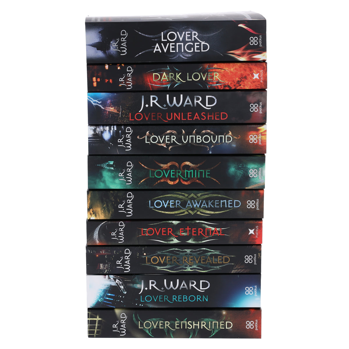 Black Dagger Brotherhood Series by J.R. Ward 10 Books Collection Set - Fiction - Paperback