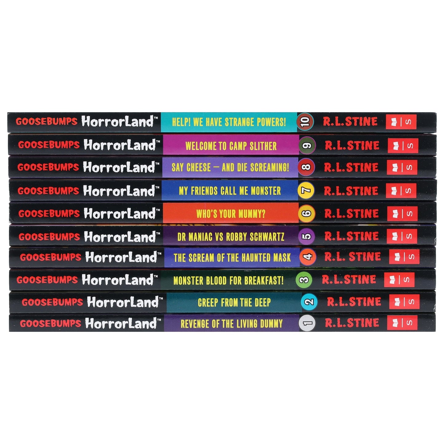 Goosebumps HorrorLand 10 Books Collection by R. L. Stine - Ages 9-14 - Paperback