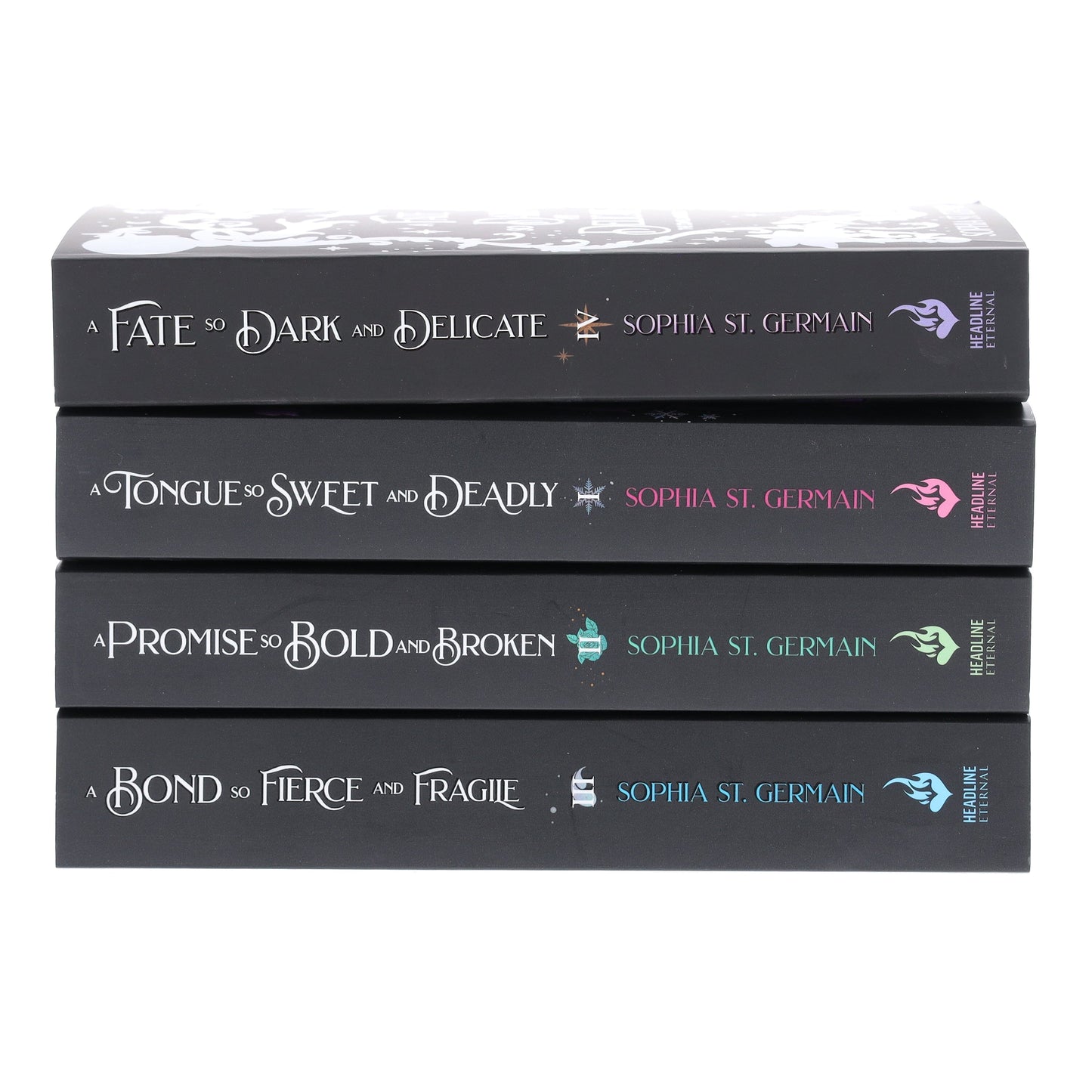 The Compelling Fates Saga by Sophia St. Germain 4 Books Collection Set - Fiction - Paperback