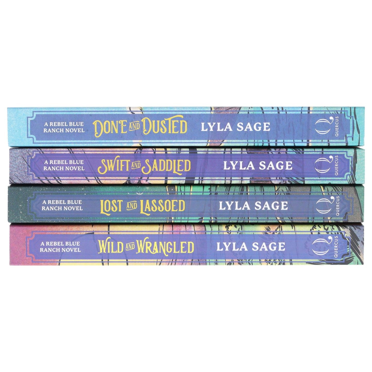 Rebel Blue Ranch Series by Lyla Sage: 4 Books Collection Set - Fiction - Paperback