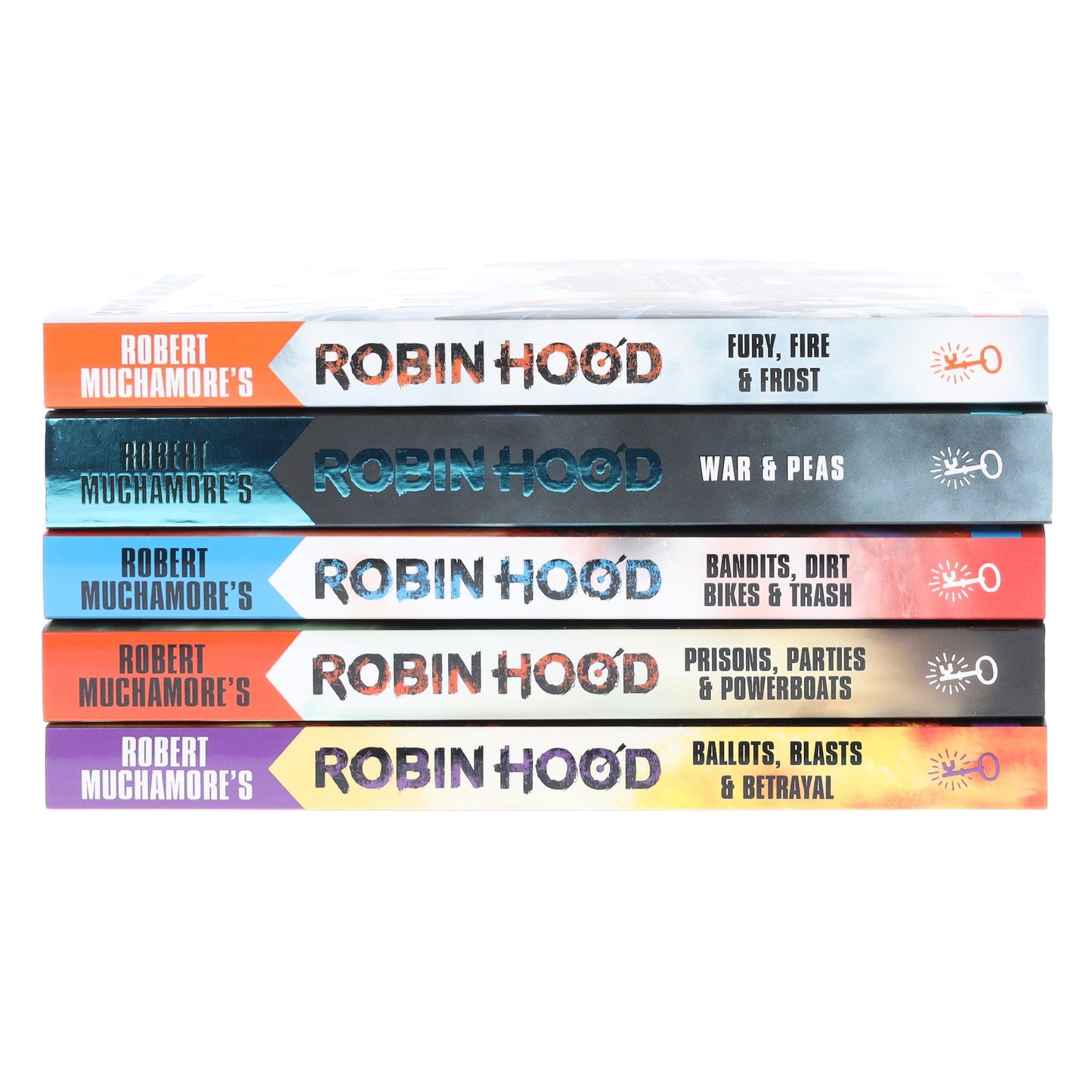 Robin Hood Series (Vol 6-10) by Robert Muchamore 5 Books Collection Set - Ages 12-17 - Paperback
