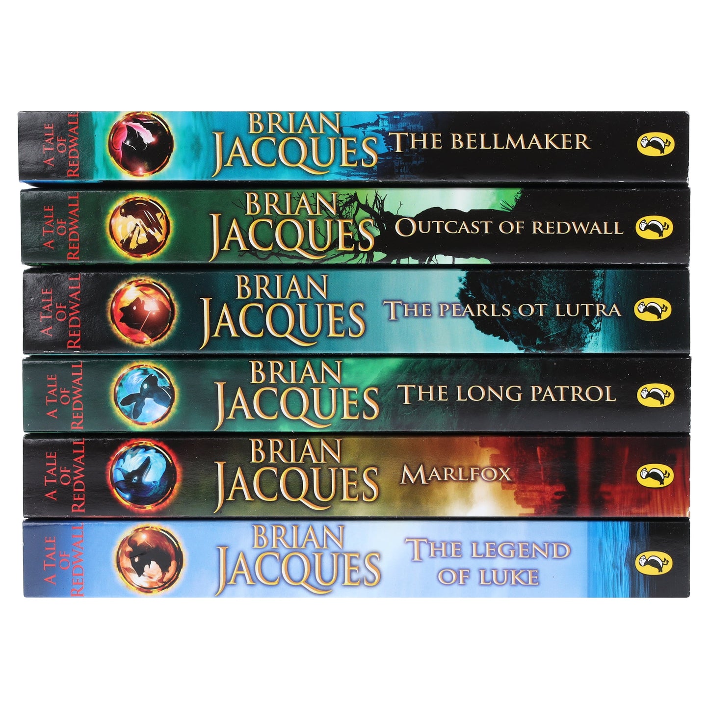 A Tale of Redwall Series (Book 7-12) by Brian Jacques 6 Books Collection Set - Ages 9+ - Paperback