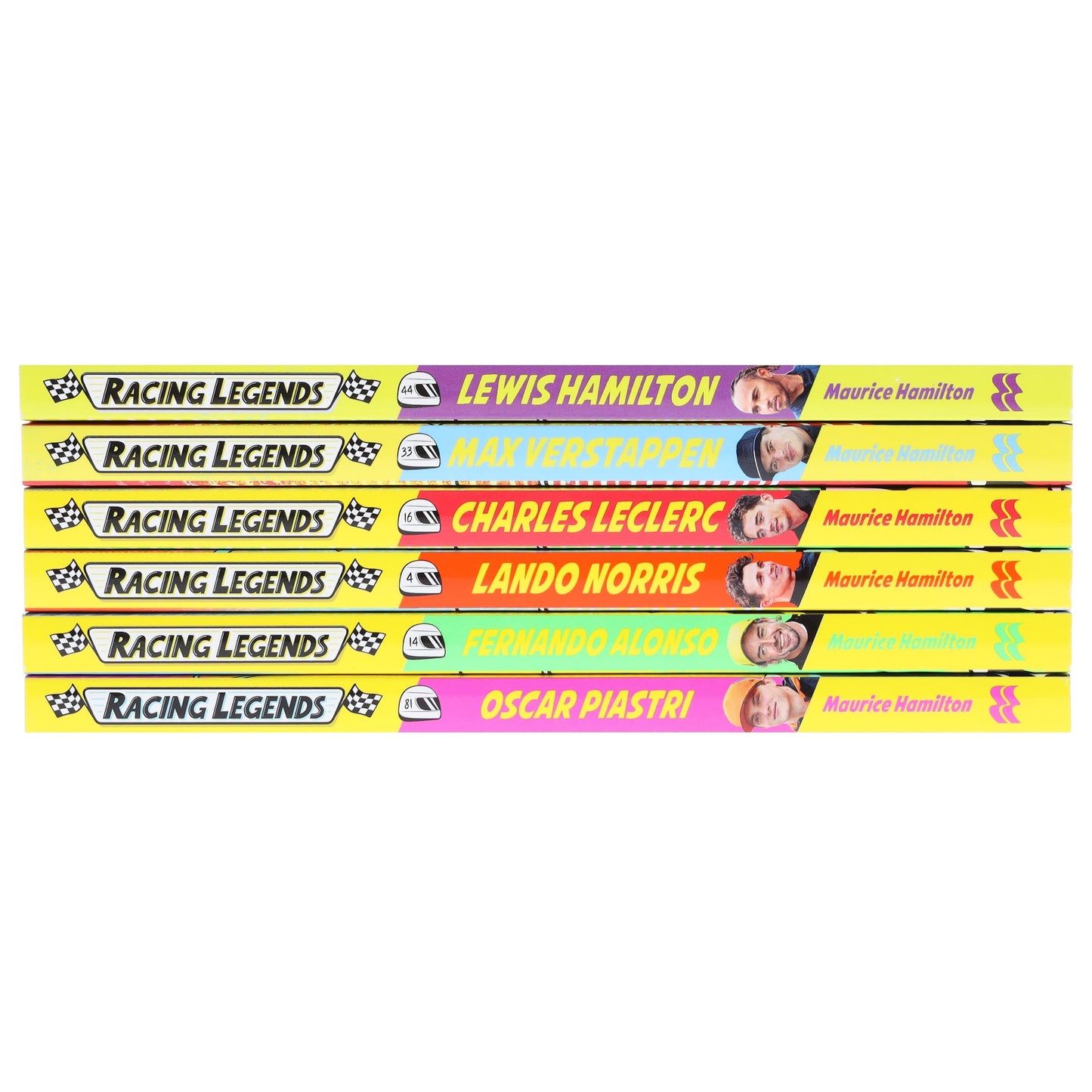 Racing Legends: 101 Facts about Formula One By Maurice Hamilton 6 Books Collection Set - Ages 7-9 - Paperback