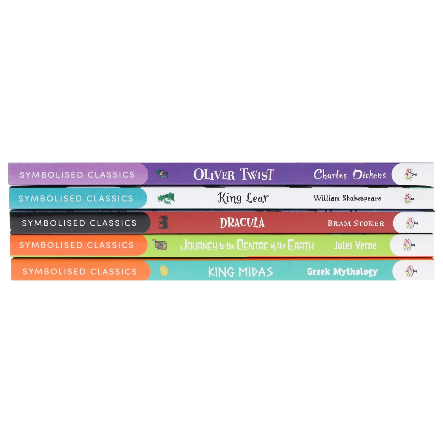 Symbolised Classics Reading Library: The Starter Collection (Volume 2) 5 Books Box Set - Ages 5+ - Paperback