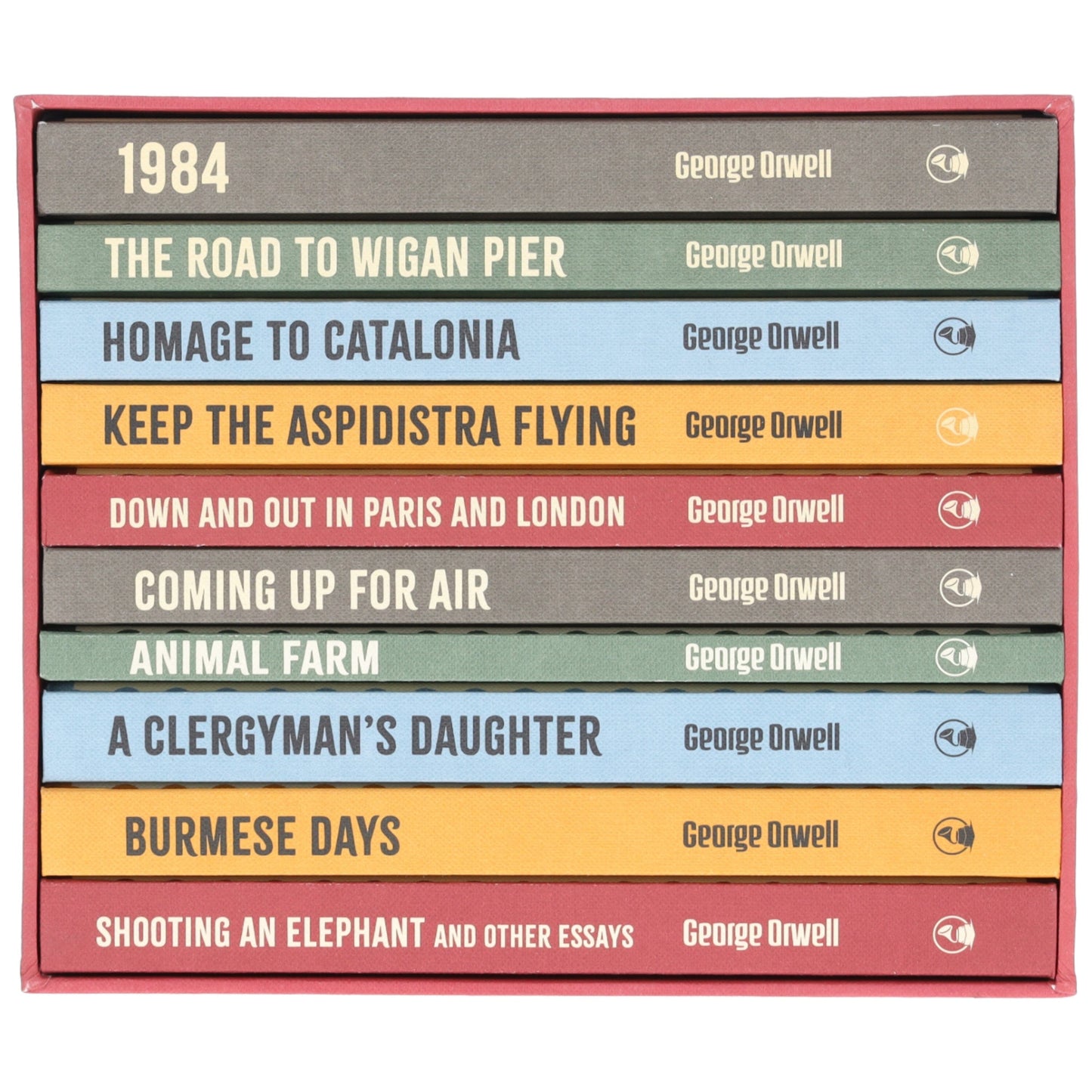 The Greatest Works Of George Orwell 10 Books Collection Box Set - Fiction - Hardback