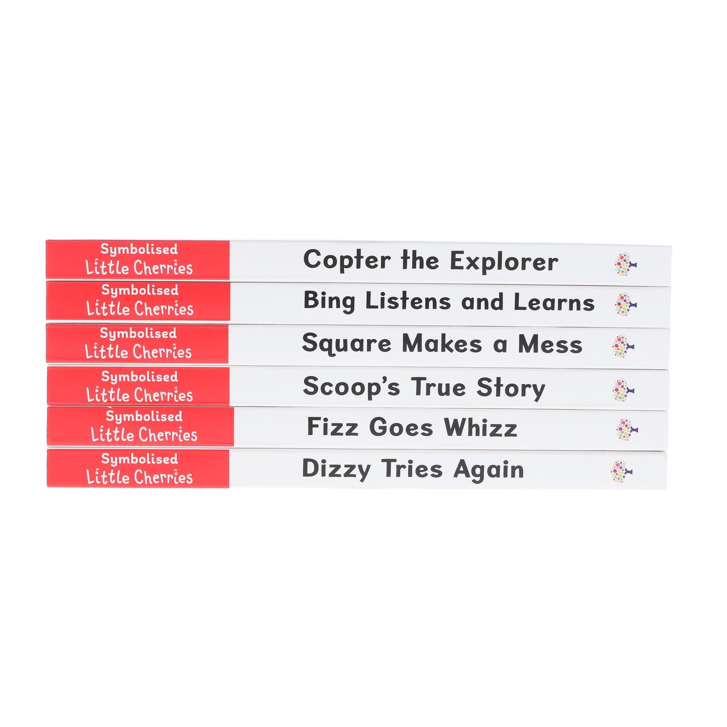 The Symbolised Little Cherries: 6 Book Collection (Box Set 2) Includes 6 Free Audiobooks - Ages 5-7 - Board Book