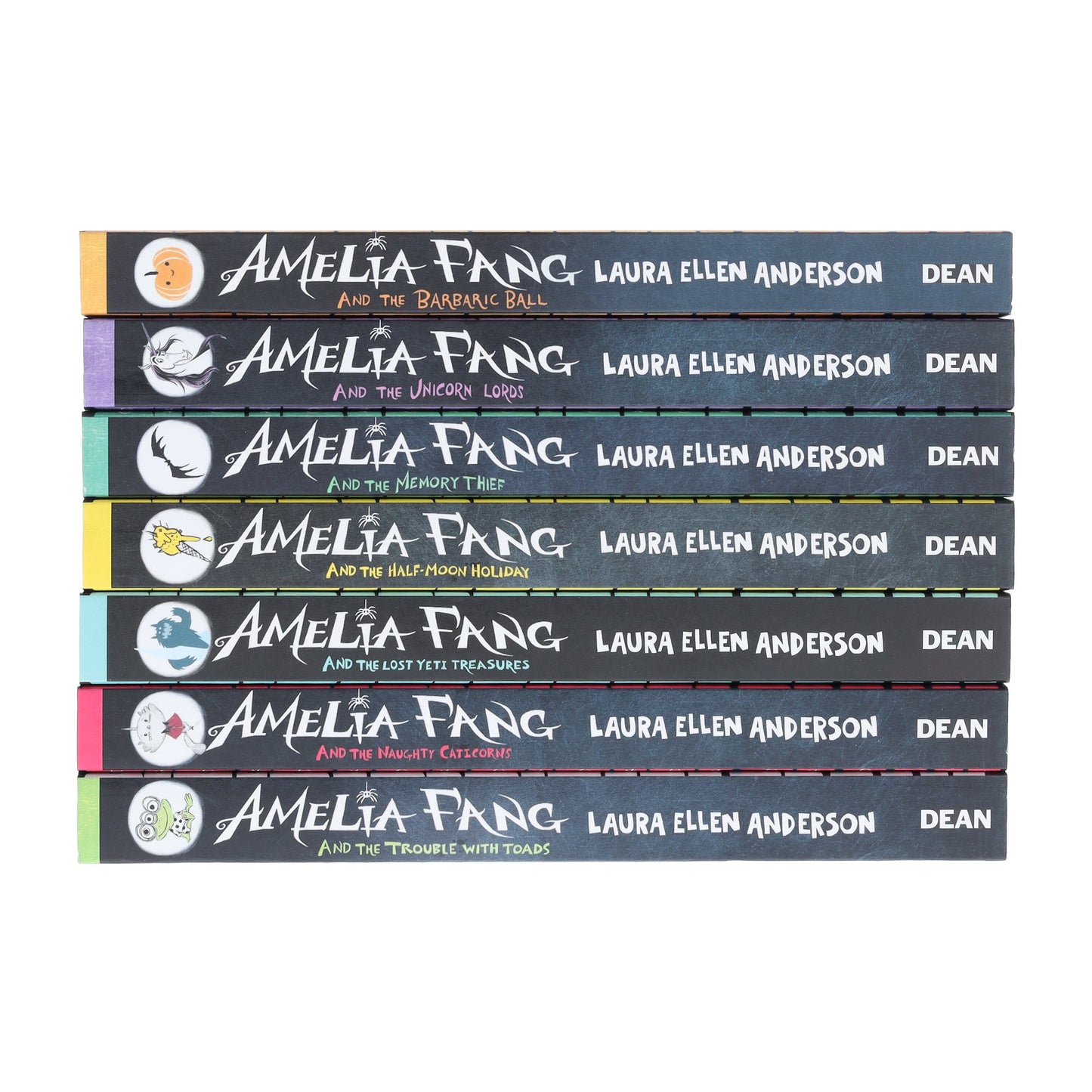 Amelia Fang Series by Laura Ellen Anderson 7 Books Collection Set - Ages 7-10 - Paperback