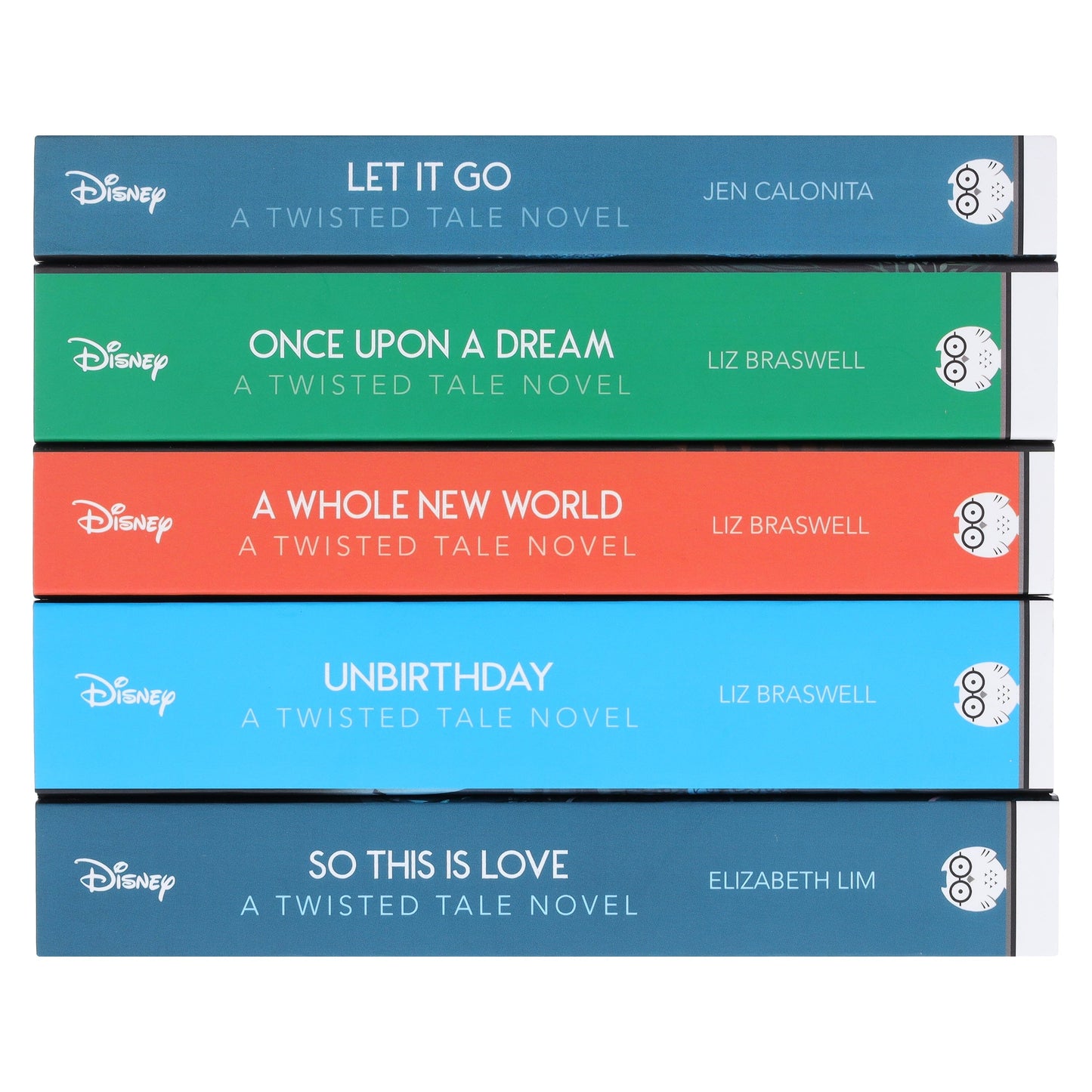 Disney Princess Twisted Tales Series 5 Books Collection Set - Ages 9+ - Paperback