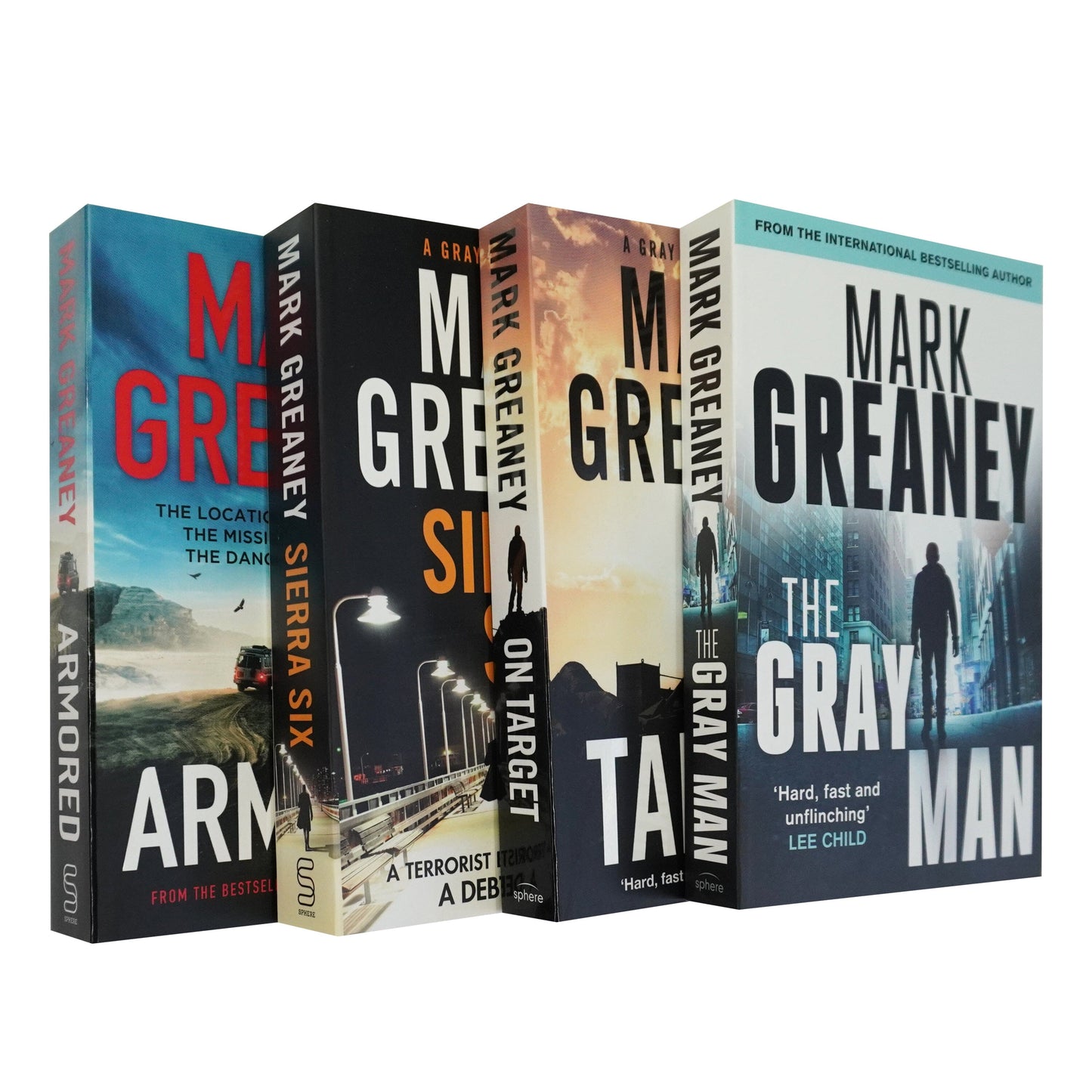 A Gray Man Series by Mark Greaney 4 Books Collection Set - Fiction - Paperback Fiction Little, Brown & Company