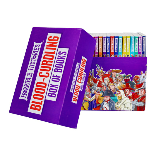 Horrible Histories Blood Curdling 20 Books Collection By Terry Deary - Ages 9-14 - Paperback
