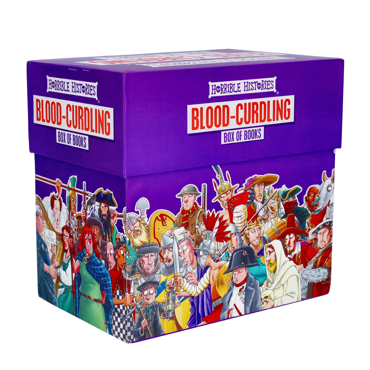 Horrible Histories Blood Curdling 20 Books Collection By Terry Deary - Ages 9-14 - Paperback