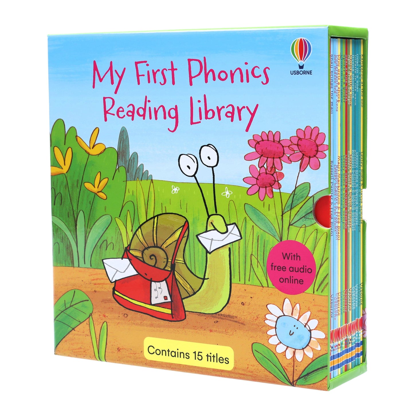 Usborne First Phonics Reading Library 15 Books - Ages 0-5 - Paperback 0-5 Usborne Publishing Ltd