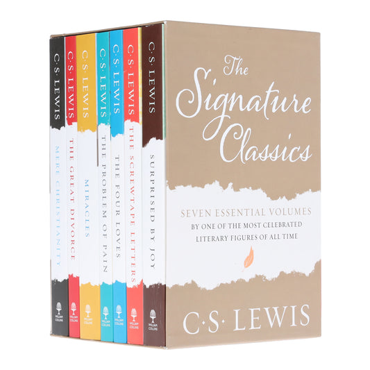 CS Lewis 簽名經典全集 7 冊套裝 - 適合 14 歲以上讀者 - 平裝