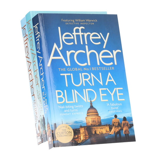 William Warwick Thriller Novels By Jeffrey Archer: 3 Books Collection Set - Fiction - Paperback
