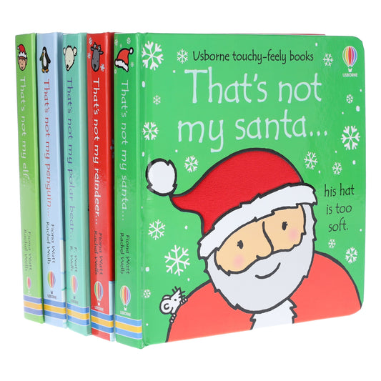That's not my... Christmas by Fiona Watt & Rachel Wells 5 Books Collection Set - Ages 0-5 - Board Book