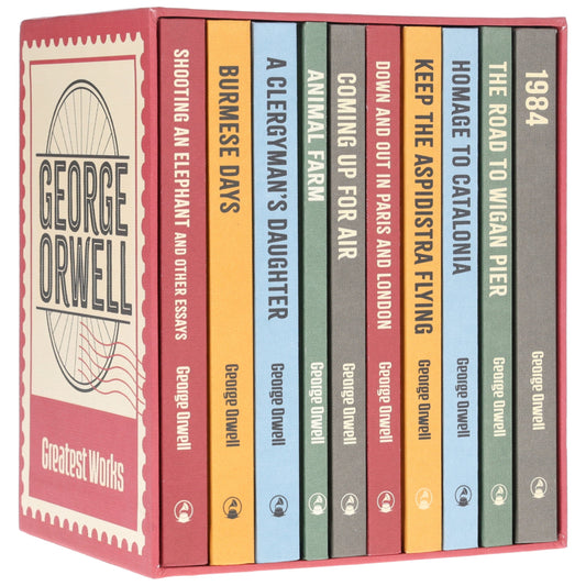 The Greatest Works Of George Orwell 10 Books Collection Box Set - Fiction - Hardback