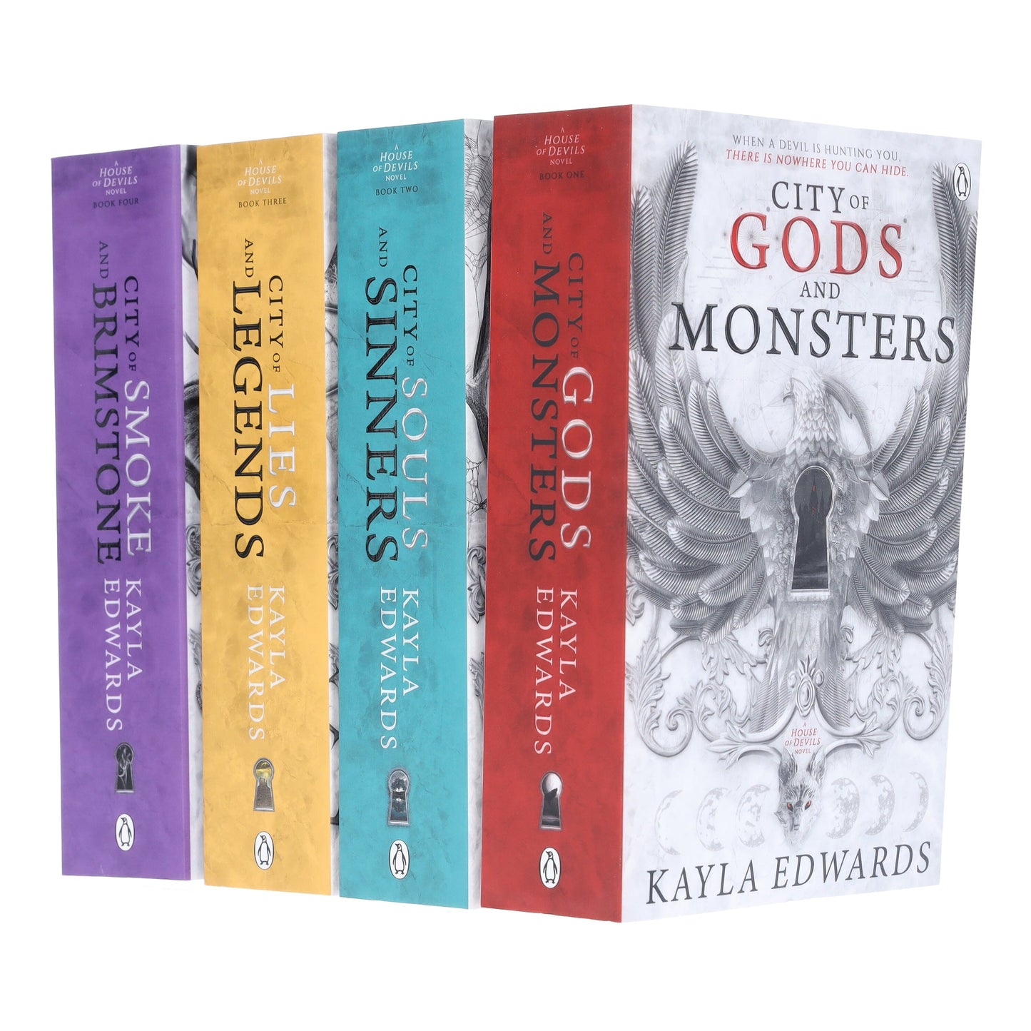 House of Devils Series by Kayla Edwards 4 Books Collection Set - Fiction - Paperback