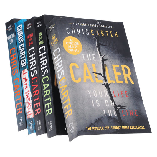 Robert Hunter Thriller Series by Chris Carter 5 Books Collection Set - Fiction - Paperback
