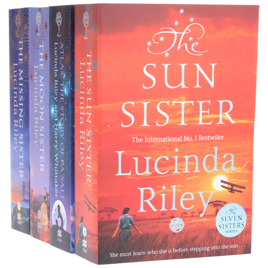 The Seven Sisters Series (Book 5-8) By Lucinda Riley & Harry Whittaker 4 Books Collection Set - Fiction - Paperback
