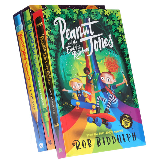 Peanut Jones Series By Rob Biddulph 3 Books Collection Set - Ages 8-11 - Paperback