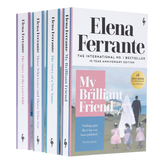 The Neapolitan Quartet by Elena Ferrante 4 Books Collection - Fiction - Paperback