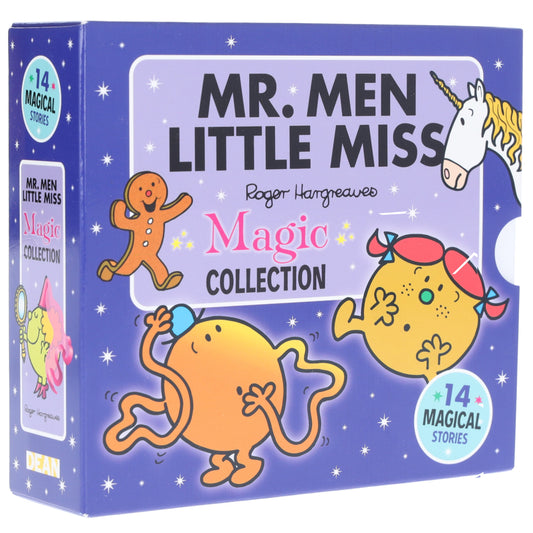 Mr. Men Little Miss Magic Collection by Roger Hargreaves 14 Magical Stories Box Set - Ages 3+ - Paperback