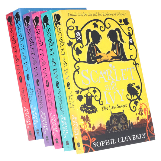 蘇菲克萊弗利 (Sophie Cleverly) 著《猩紅與常春藤》系列 6 冊套裝 - 8-12 歲 - 平裝
