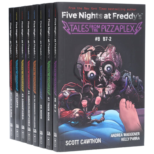 Five Nights at Freddy's: Tales from the Pizzaplex Series By Scott Cawthon 8 Books Collection - Ages 12-14 - Paperback