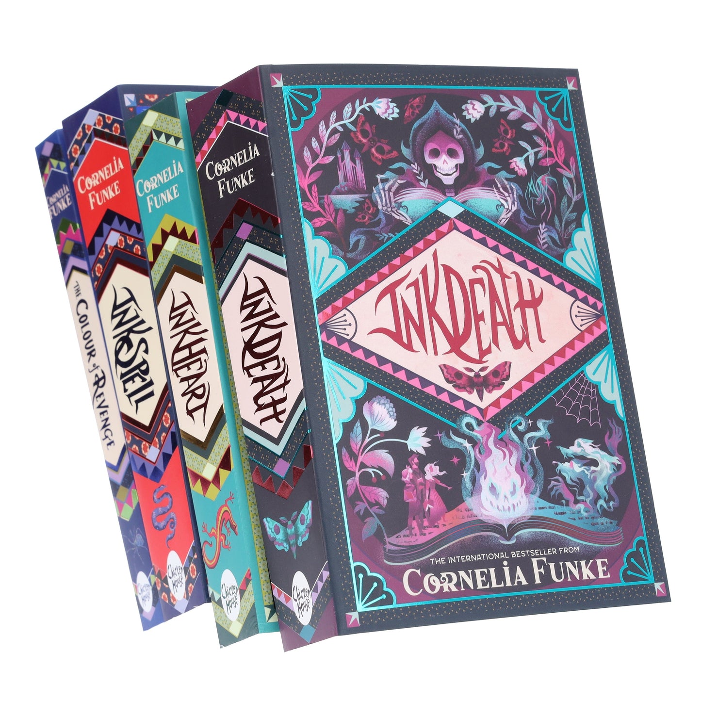 Inkworld Series By Cornelia Funke (Inkheart) 4 Books Collection Set - Ages 8-14 - Paperback