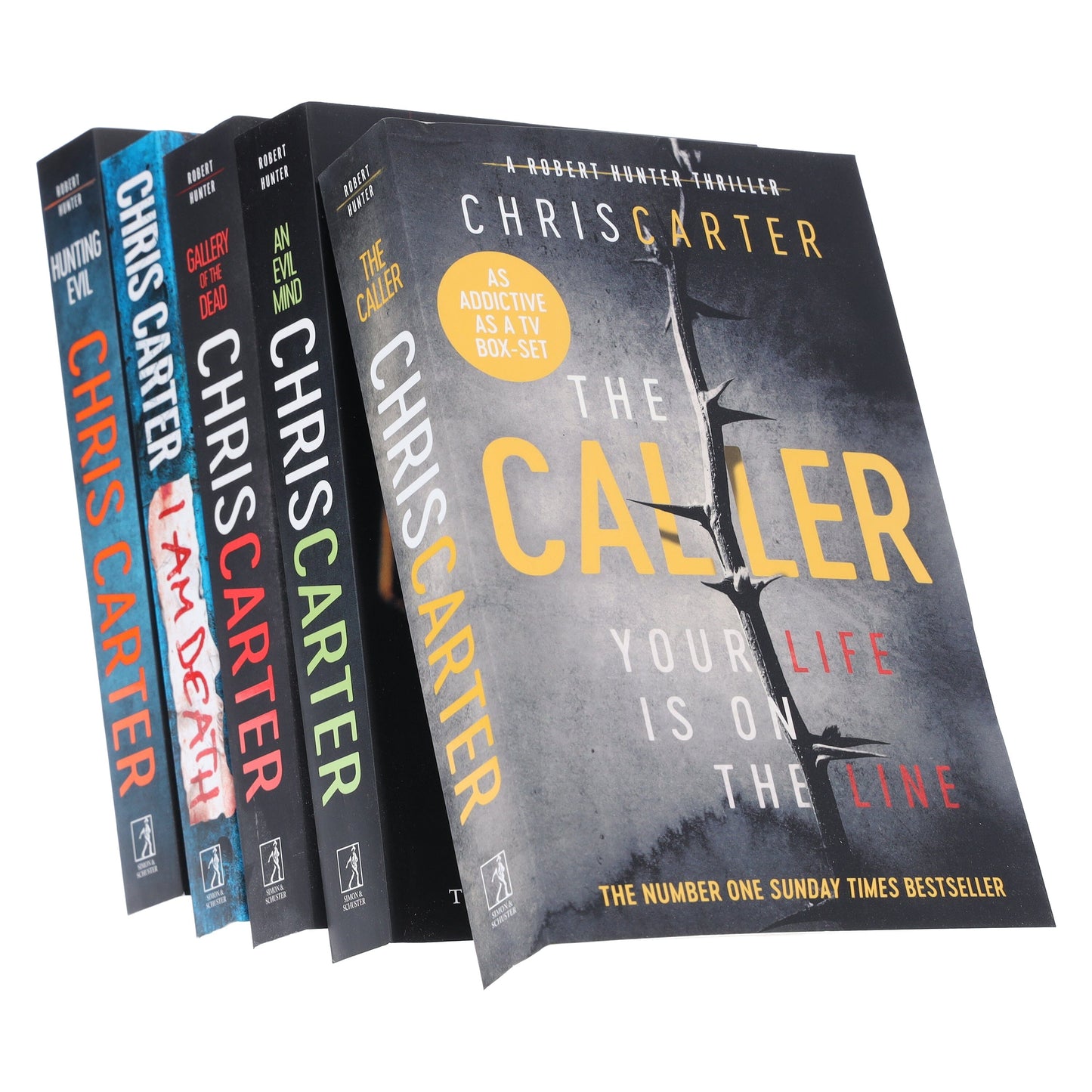 Robert Hunter Thriller Series by Chris Carter 5 Books Collection Set - Fiction - Paperback