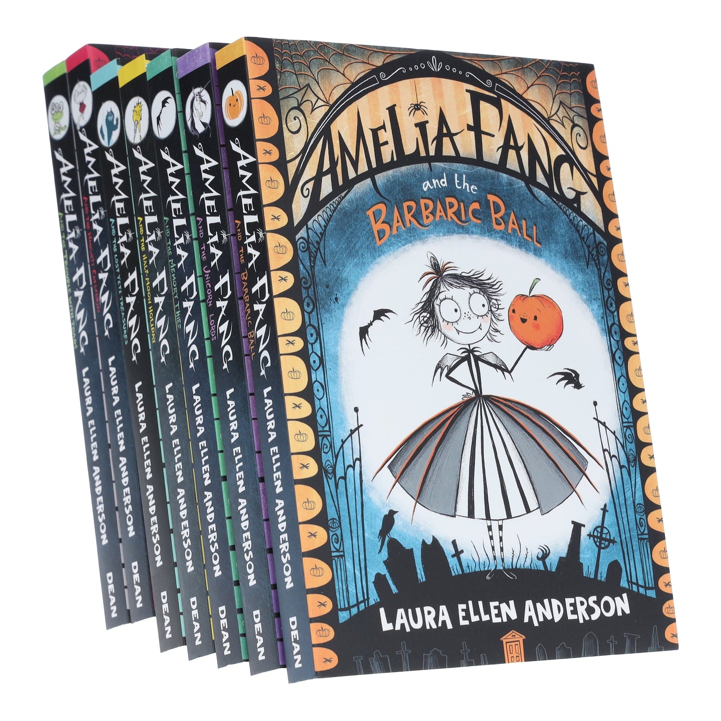 Amelia Fang Series by Laura Ellen Anderson 7 Books Collection Set - Ages 7-10 - Paperback