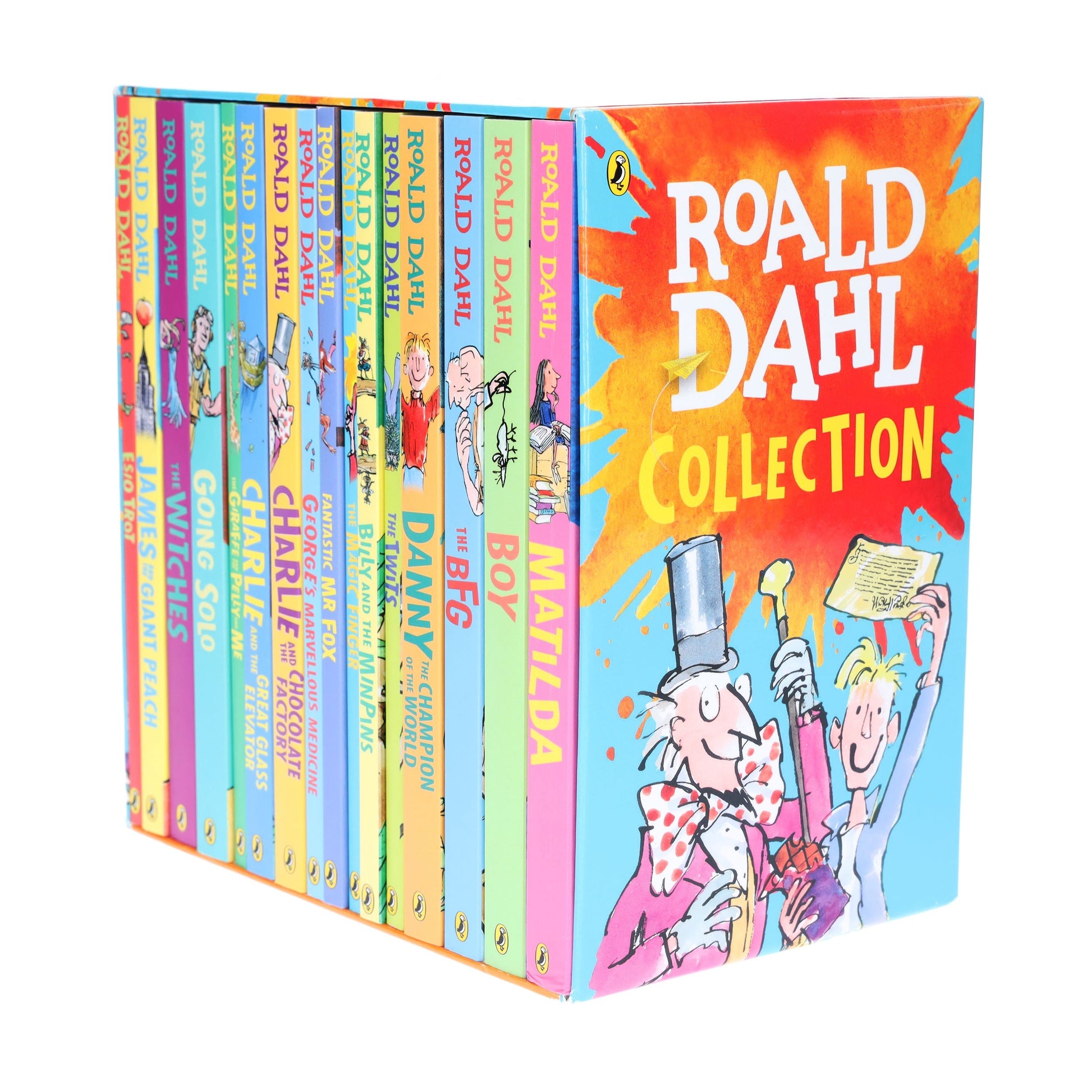 Roald Dahl Collection 16 Books Box Set - Ages 7-9 - Paperback 7-9 Penguin