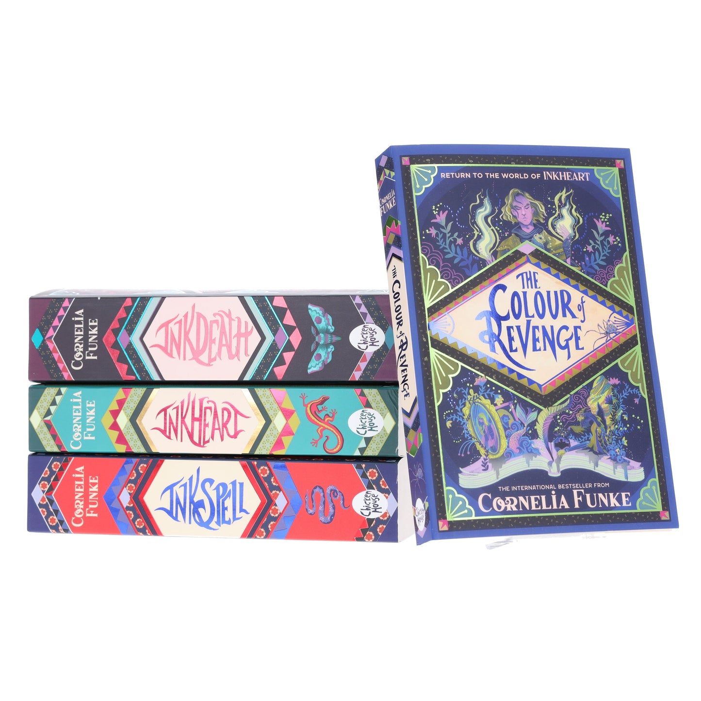 Inkworld Series By Cornelia Funke (Inkheart) 4 Books Collection Set - Ages 8-14 - Paperback