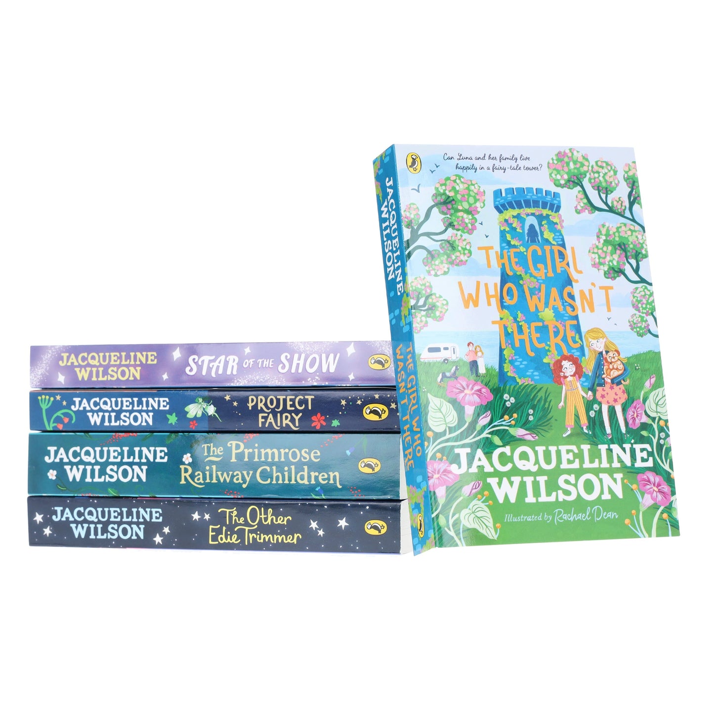 Jacqueline Wilson Collection Illustrated 5 Books Set - Ages 7+ - Paperback