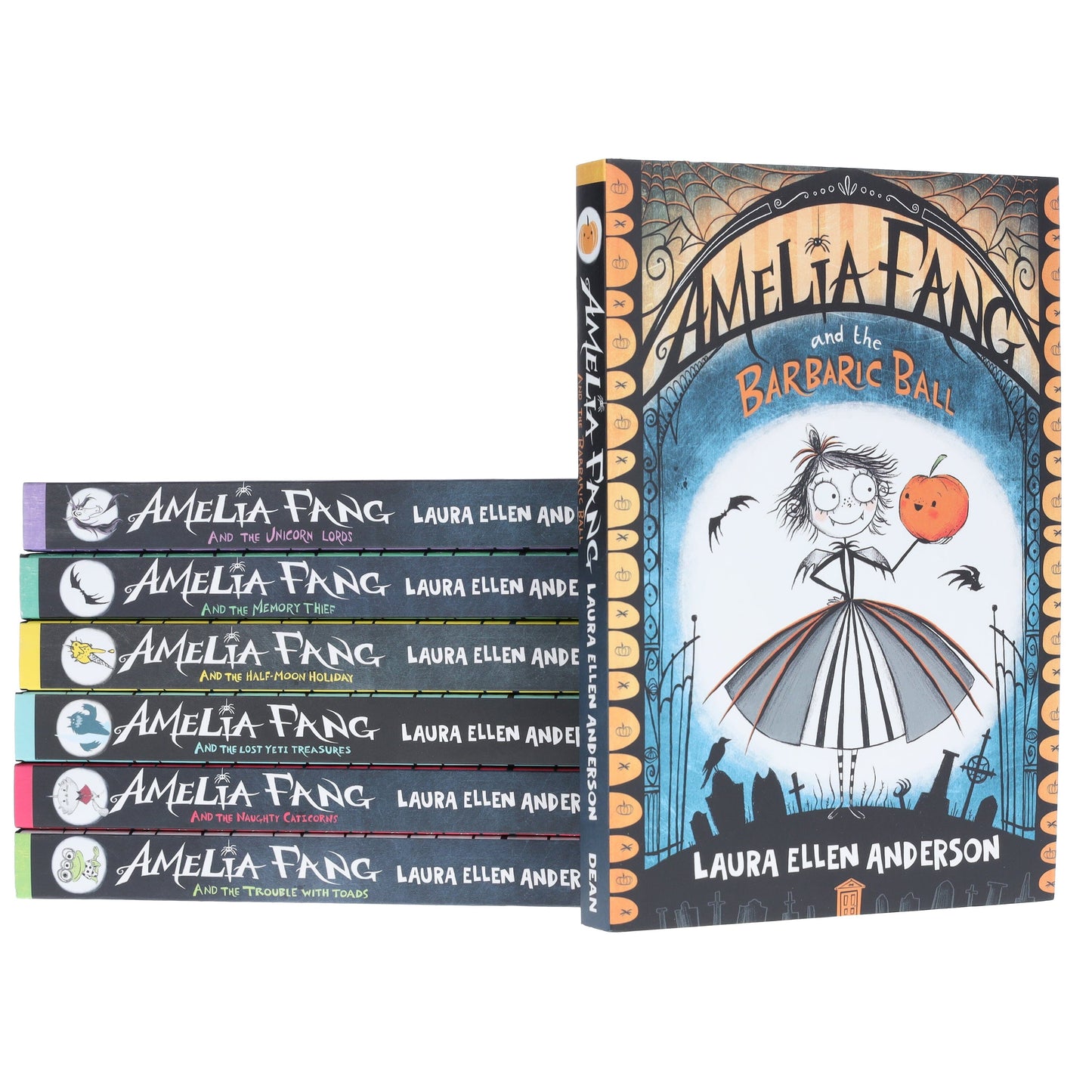 Amelia Fang Series by Laura Ellen Anderson 7 Books Collection Set - Ages 7-10 - Paperback