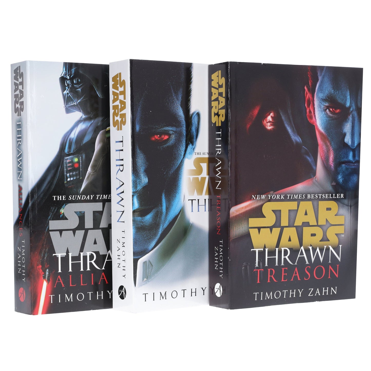 Star Wars: Thrawn Series by Timothy Zahn 3 Books Collection Set - Fiction - Paperback