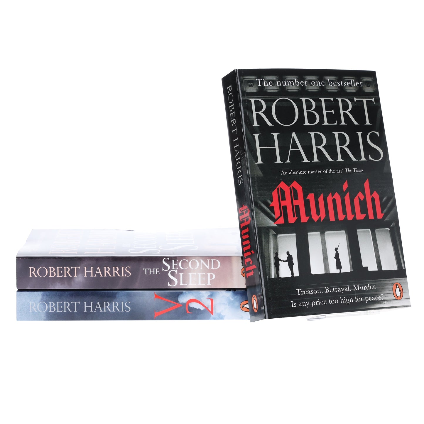 Robert Harris Collection (Munich, The Second Sleep & V2) 3 Books Set - Fiction - Paperback