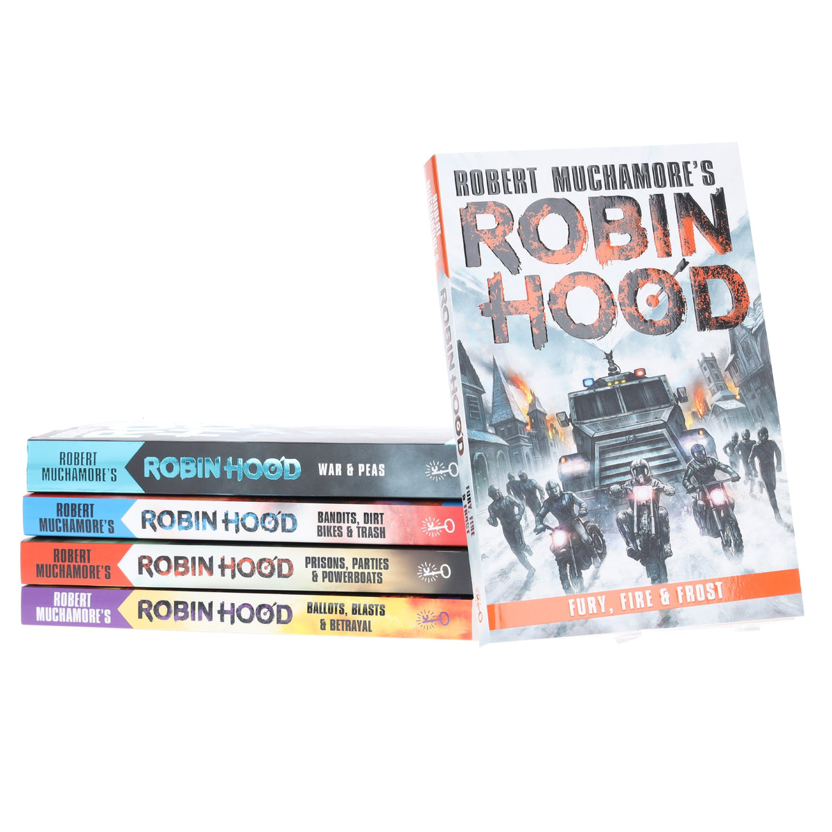 Robin Hood Series (Vol 6-10) by Robert Muchamore 5 Books Collection Set - Ages 12-17 - Paperback